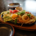 鉄板焼き 實光てい - 焼きそば