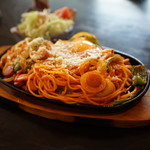 鉄板焼き 實光てい - ナポリタン