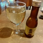 たかさき食堂 - 【2017.11.21(火)】冷酒(大杯・180ml)800円