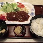 双華 - 2017.10.16  ハンバーグ定食