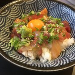 Nanjou Sabisu Eriano Borisen Kaisen Resutoran Echizenjii Sotei - 意外に美味しい海鮮ユッケ丼