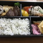 Resutoran Iijima - 茨城育ちステーキ弁当（¥2,000）