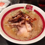 千石自慢らーめん 本店 - 「肉そば」細麺850円税込