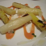 シシリヤ - ホワイトアスパラのオーブン焼き（本日のおススメ）