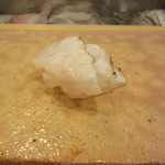 鮨 十兵衛 - ハタ（クエ）の炙り