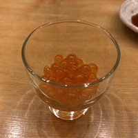 すし家 一柳 - グラスっぽく飲んで下さいとの事。
