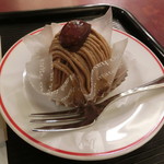 カフェ・ベローチェ - 和栗香るモンブラン450円