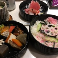 喜久鮨 - ランチメニュー 
                    さしみ重ね 900円