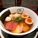 らーめん 鶏喰 - 特製鶏の醤油ラーメン