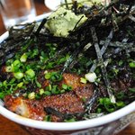 Kabaya - わさわさ海苔をどけると、鰻ちゃんぎっしり