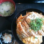 レストランおふくろ - カツ丼定食（780円）