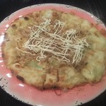 カフェ マリポーサ - ねぎみそピザ 700円