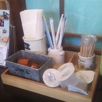 カフェ マリポーサ - 卓上