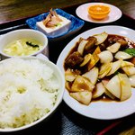 中国料理龍華 - すぶた定食、サービスデーにつき¥650