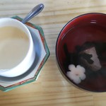 海さくら - 茶碗蒸しとお吸い物。