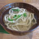 OKINAWA SOBA EIBUN - ミニそばのアップ