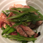 丿貫 - 丿貫(鶏せせり青葱の黒七味和え)