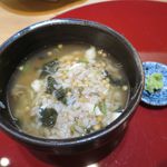 まる山 - 鯛飯の出汁茶漬け
