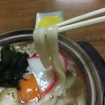 食堂 平和の家 - 麺は伊勢うどん