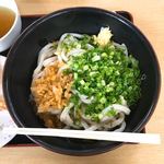 手打ちうどん ちよ志 - 冷うどん特大です。（2017.11 byジプシーくん）