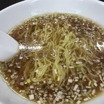 悠友亭 - 光麺  500円 ネギだけ ♪