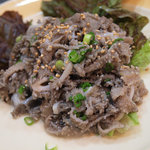 韓国料理 麦 - センマイ刺