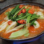韓国料理 麦 - テッチャン鍋