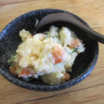 手打うどん長谷川 - 絶品の”ポテトサラダ”今日も注文です！