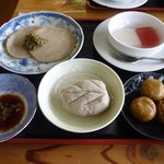 戸隠そば博物館 とんくるりん - とんくるりん博物館そば御膳　二の膳