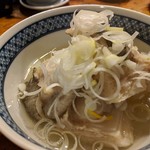 天史朗鮨 - アブラボウズ（おしつけ）の塩煮　大根と一緒に