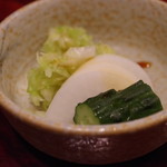 横浜野田岩 - 香の物