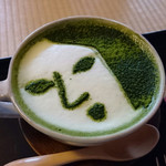よーじやカフェ - 抹茶カプチーノ