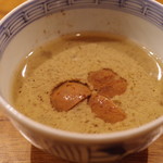 魚菜料理 縄屋 - キノコの茶碗蒸し