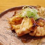 魚菜料理 縄屋 - 白カジキの山椒焼き、天然舞茸