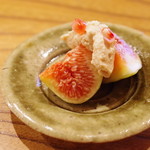 魚菜料理 縄屋 - イチジクの胡麻酢和え