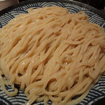 つけ麺 道 - 大盛４００ｇの麺アップ　美しい…