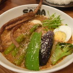 カリー＆カフェ SAMA - ココナツベースのチキン竜田カリー　￥1100