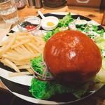 76850492 - ダブルハンバーガー