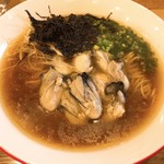 Mari iida - 【2017年10月】牡蠣soba＠1,000円、提供時。