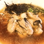 Mari iida - 【2017年10月】牡蠣sobaのアップ、牡蠣がたっぷり入ってます。