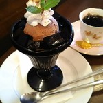 Kafe Erumitaju - 2017.4⑤ コーヒーゼリーパフェUP♪