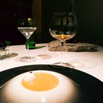 AKI NAGAO - 余市の栗のスープ仕立て