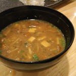 博多 Tetsuji - なめこ味噌汁
