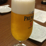 食楽々 - 生ビール