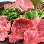 焼き肉家 檜 - 山形牛の盛り合わせ