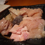 炭火焼肉 あもん - 塩ホルモン盛合：あもんのホルモンは激旨！