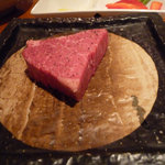 炭火焼肉 あもん - シャトーブリアン：貴重部位を食せるのは有り難いです