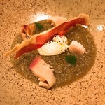 ビストロ 集 - 秋茄子の冷たいミネストラ