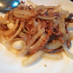 中国料理 四川 - 牛フィレ肉と玉葱の細切り炒め