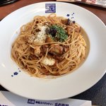 洋麺屋 五右衛門 - なすとモッツァレラチーズのミートソース大盛り1436円